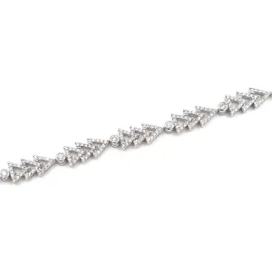 18K White Gold Diamond Tennis Bracelet, 19.50g