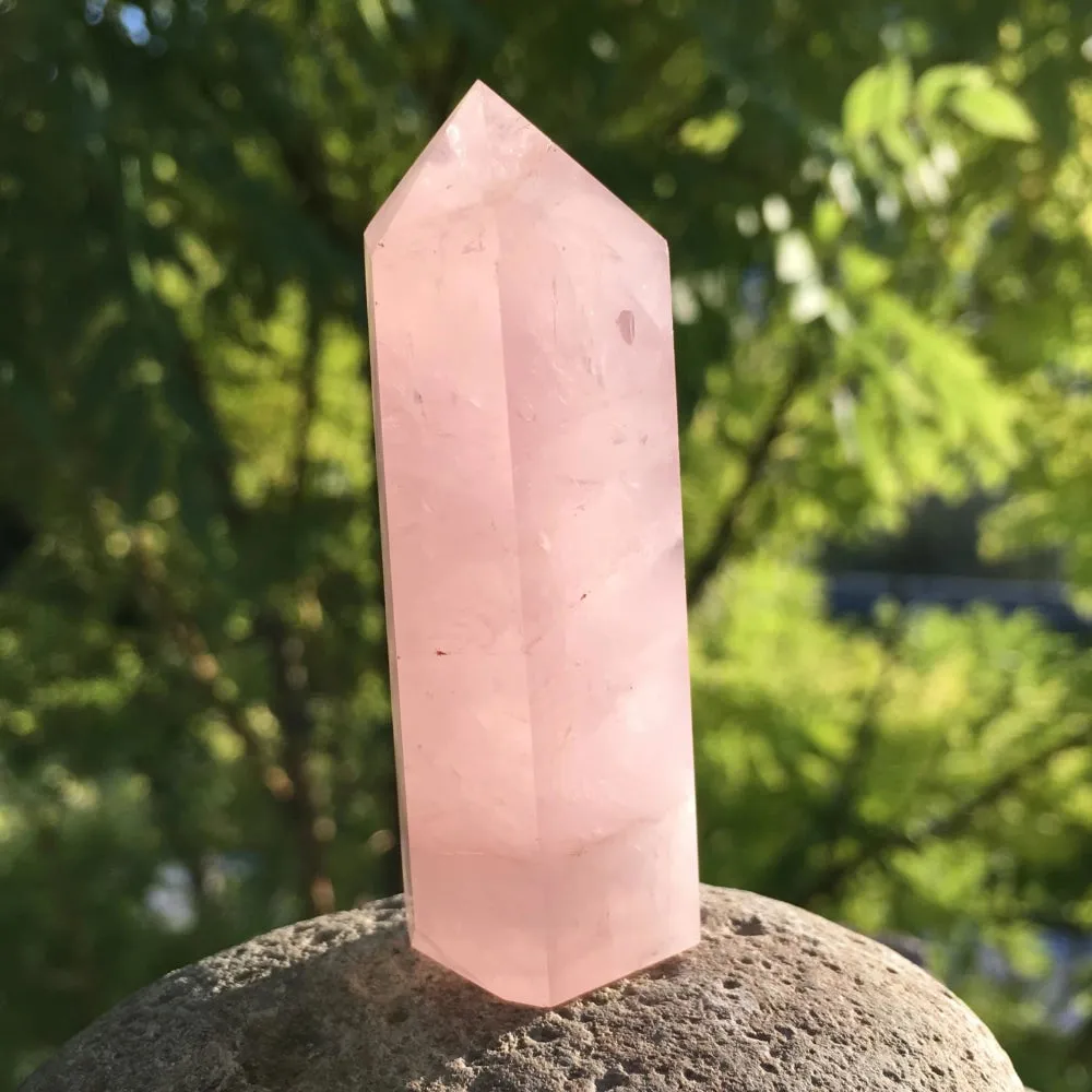 $5 Rose Quartz Crystal - 1 Day Only PROMO