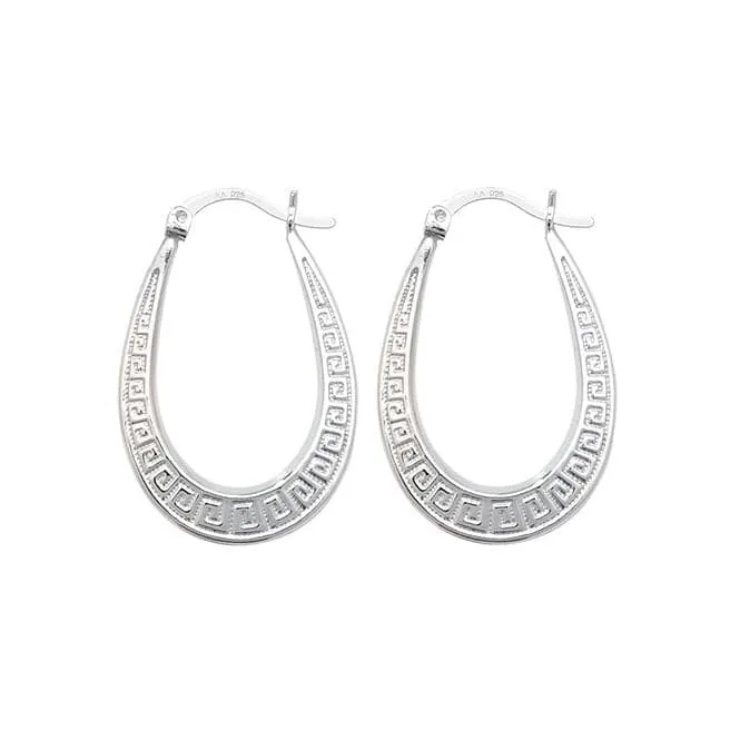 Acotis Silver 925 Creole Earrings G5893