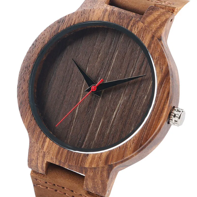 Analog Nature Wood Watch