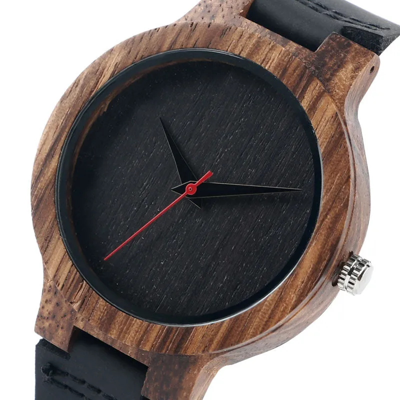 Analog Nature Wood Watch