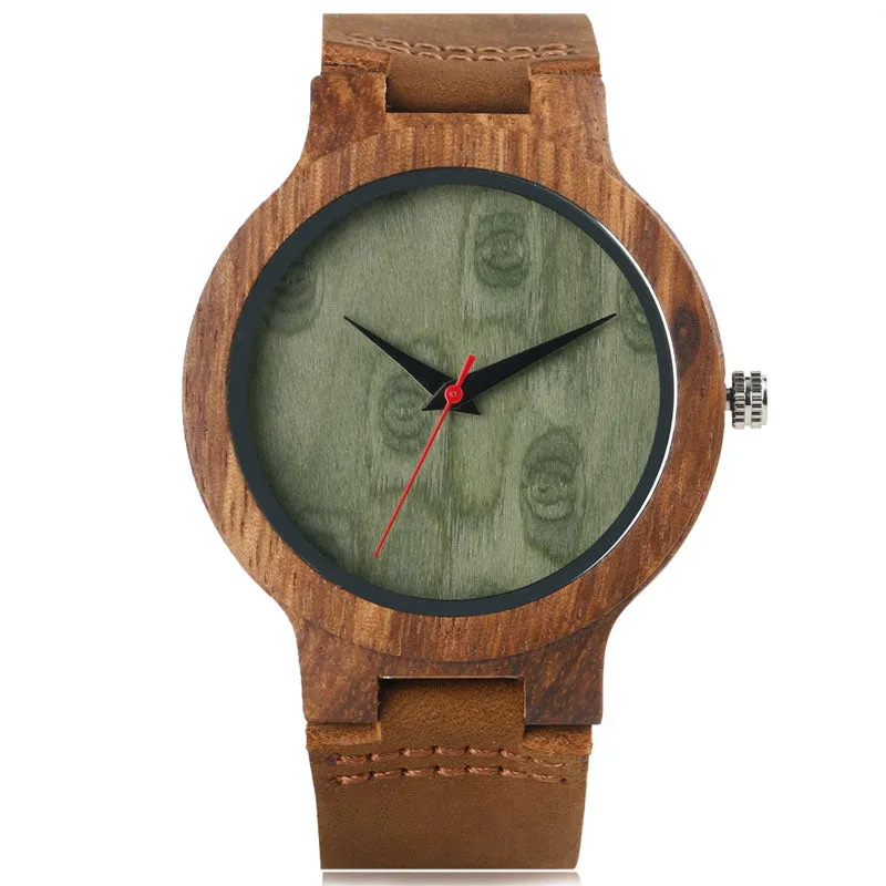 Analog Nature Wood Watch