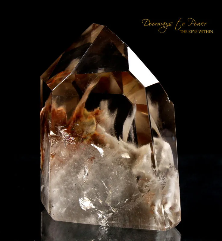 Angel Phantom Amphibole Manifestation Quartz Crystal