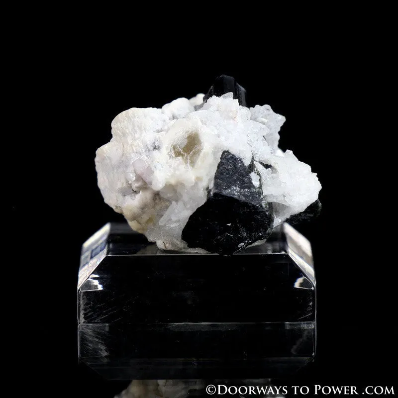 Beautiful Black Tourmaline & Quartz Specimen A   