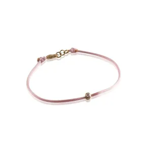 Breast Cancer String Bracelet