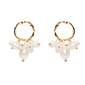 Chokore Freshwater Pearl Drop Earrings