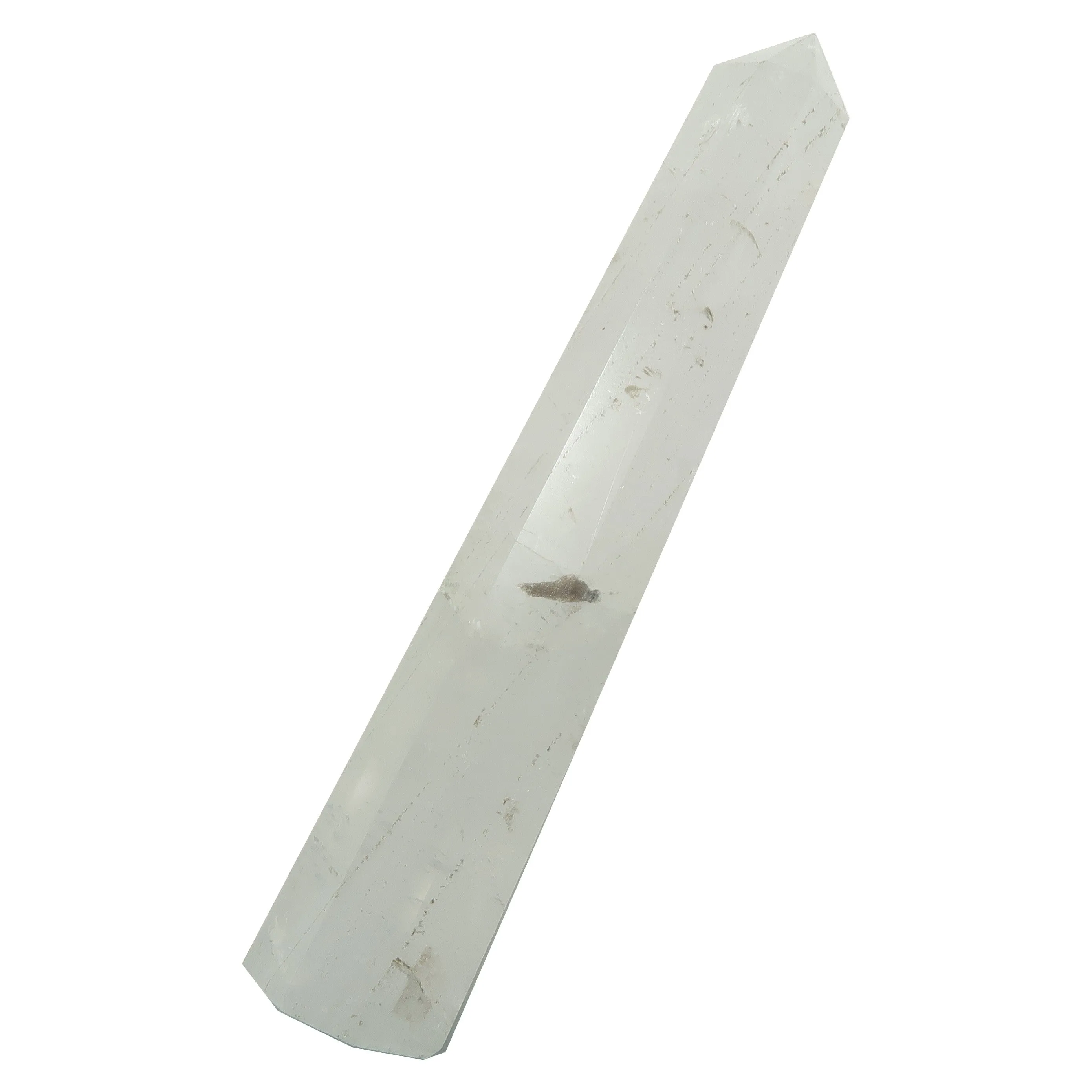 Cloud Quartz Tower Wand Crystal Vibrations