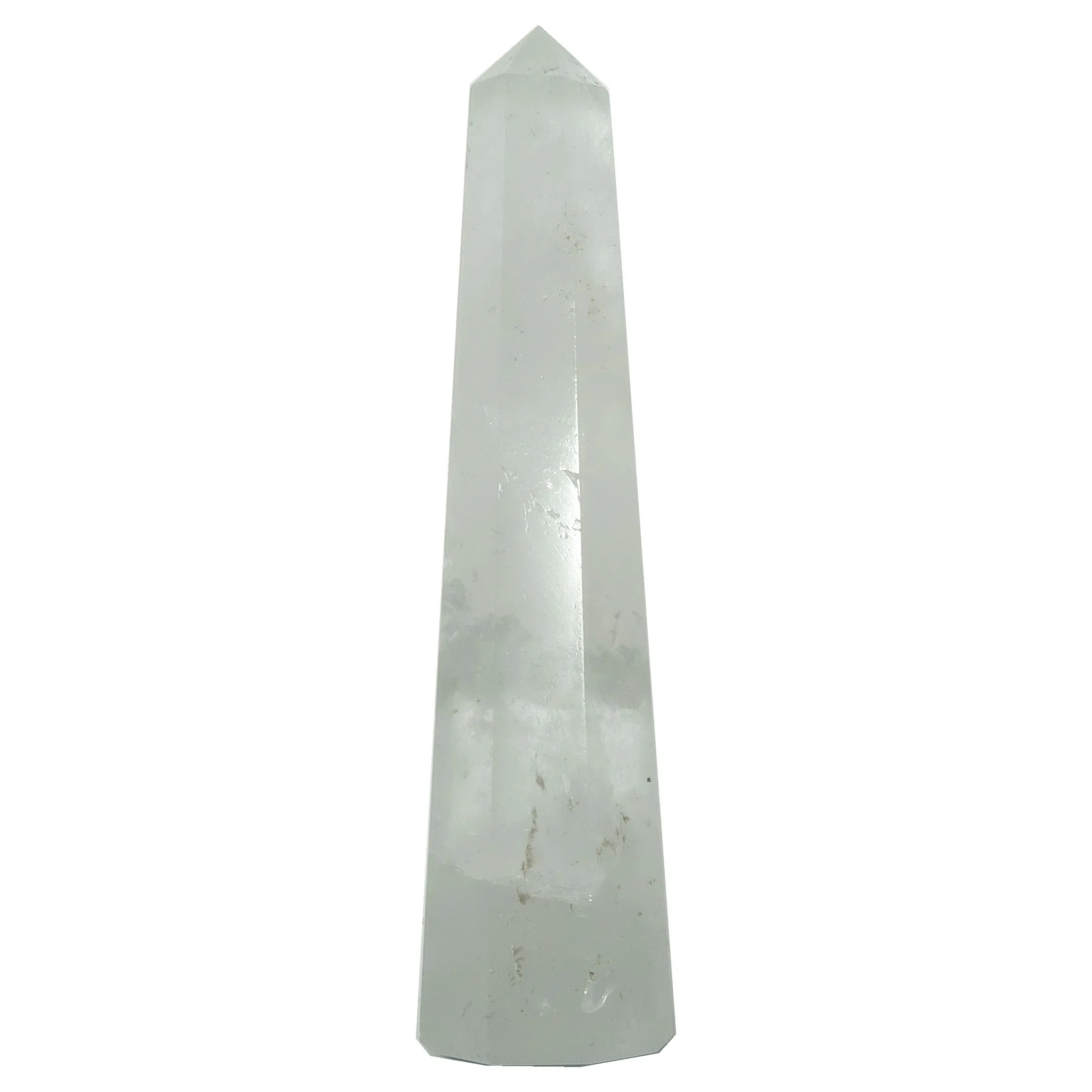 Cloud Quartz Tower Wand Crystal Vibrations