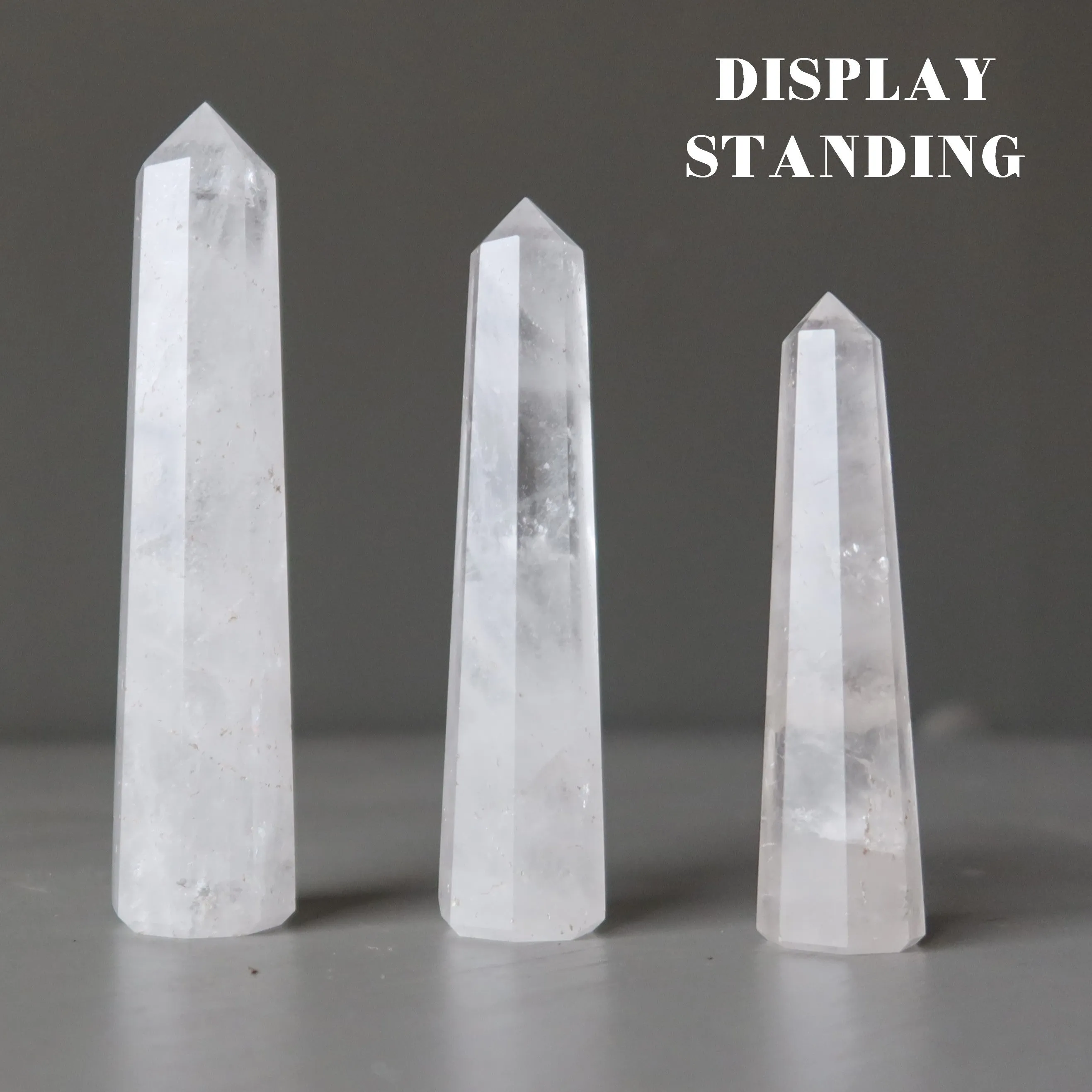 Cloud Quartz Tower Wand Crystal Vibrations