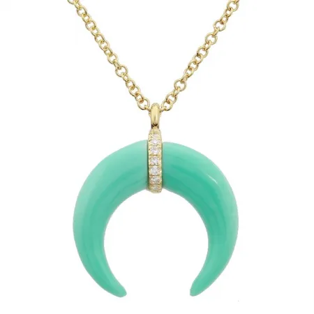 Crescent Horn Necklace