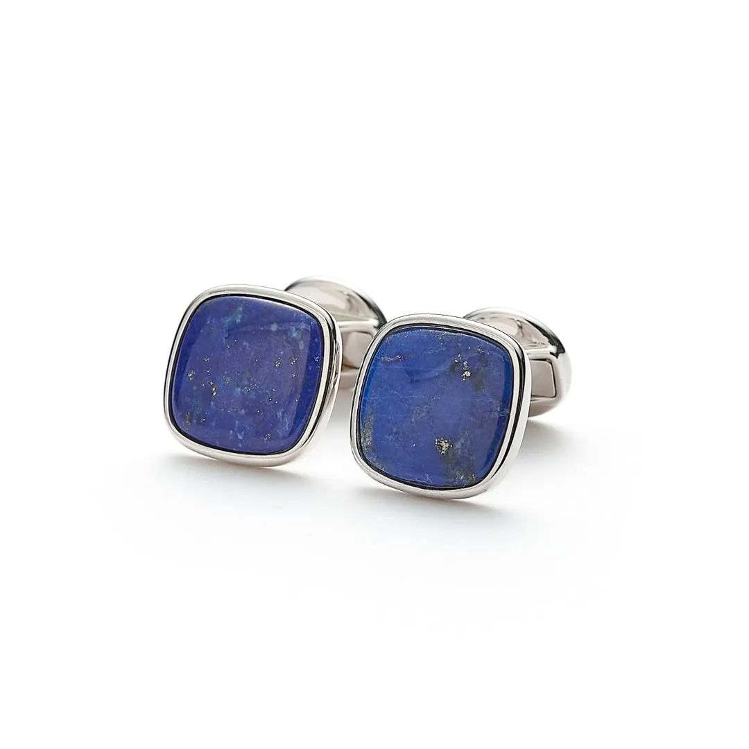 Cufflinks Square Lapis