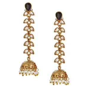 Dita Earrings in Onyx