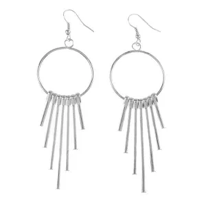 Drop Earring in Silver