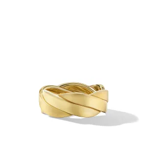 DY Helios Band Ring in 18K Yellow Gold