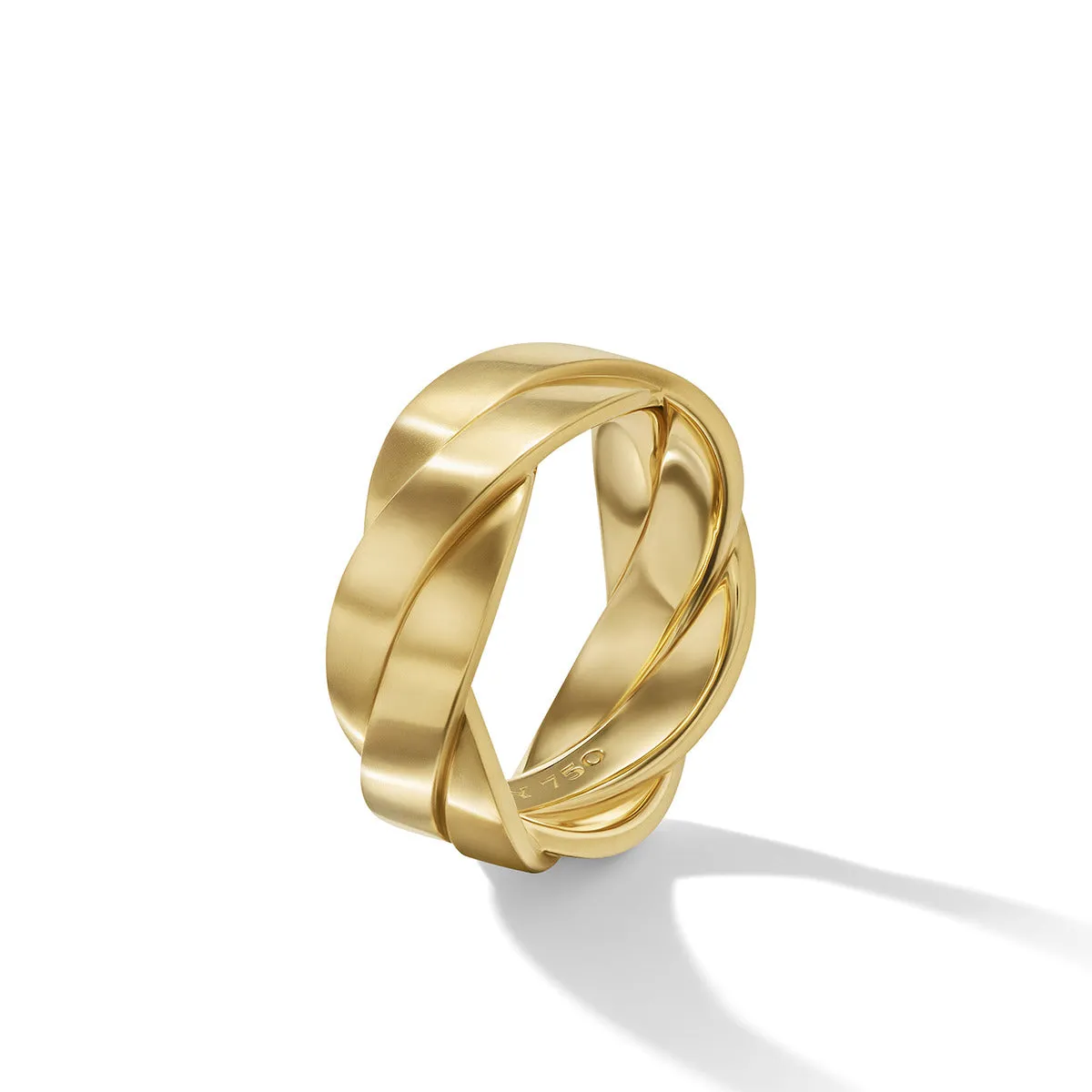 DY Helios Band Ring in 18K Yellow Gold