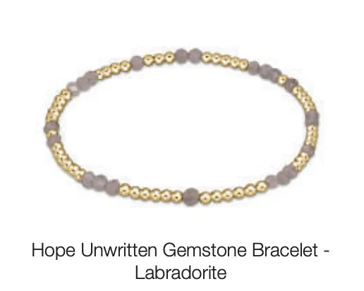 enewton extends hope unwritten gemstone bracelet - labradorite by enewton