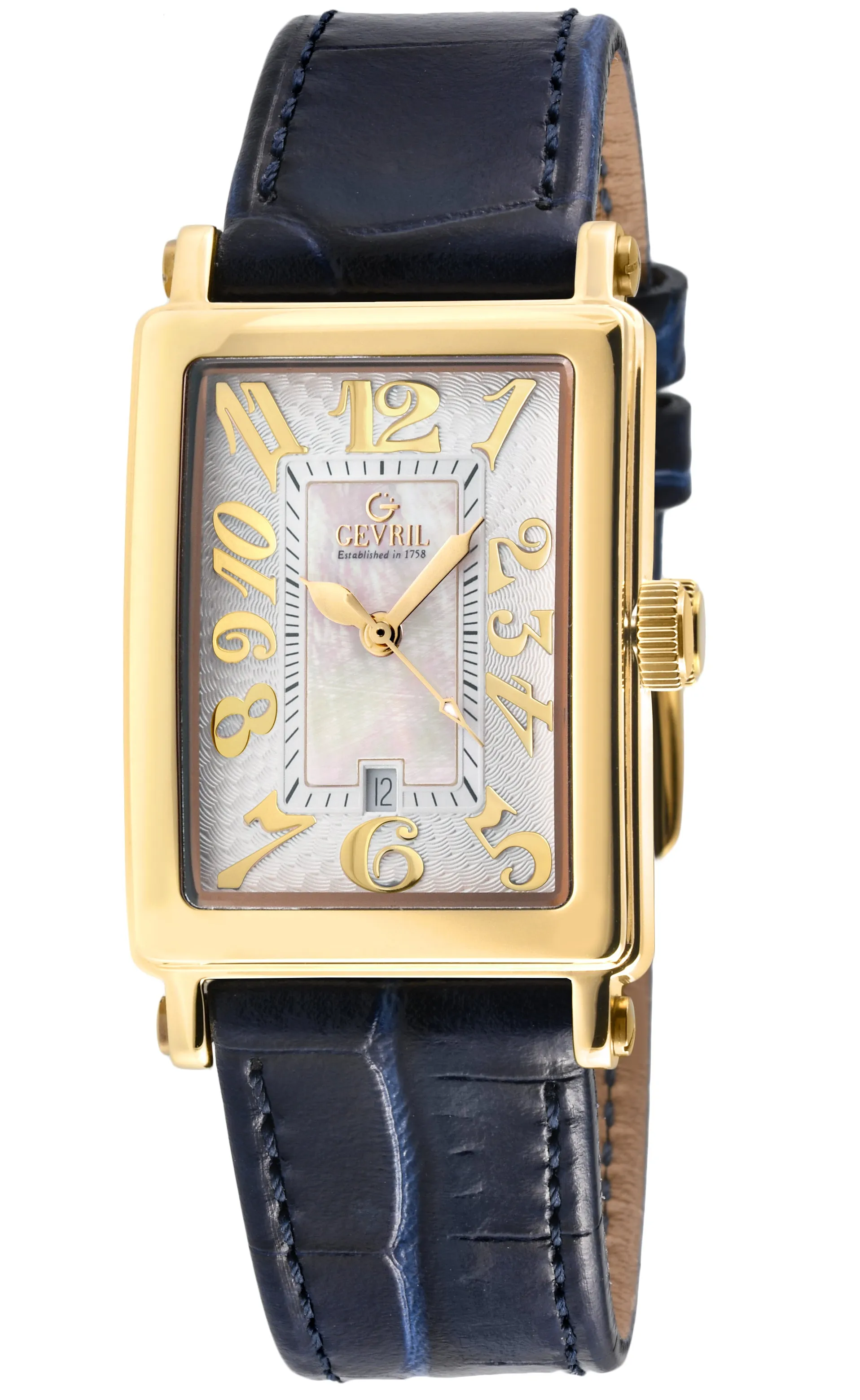 Gevril Women's Avenue of Americas Mini 25mm Quartz Watch 7444Y-6