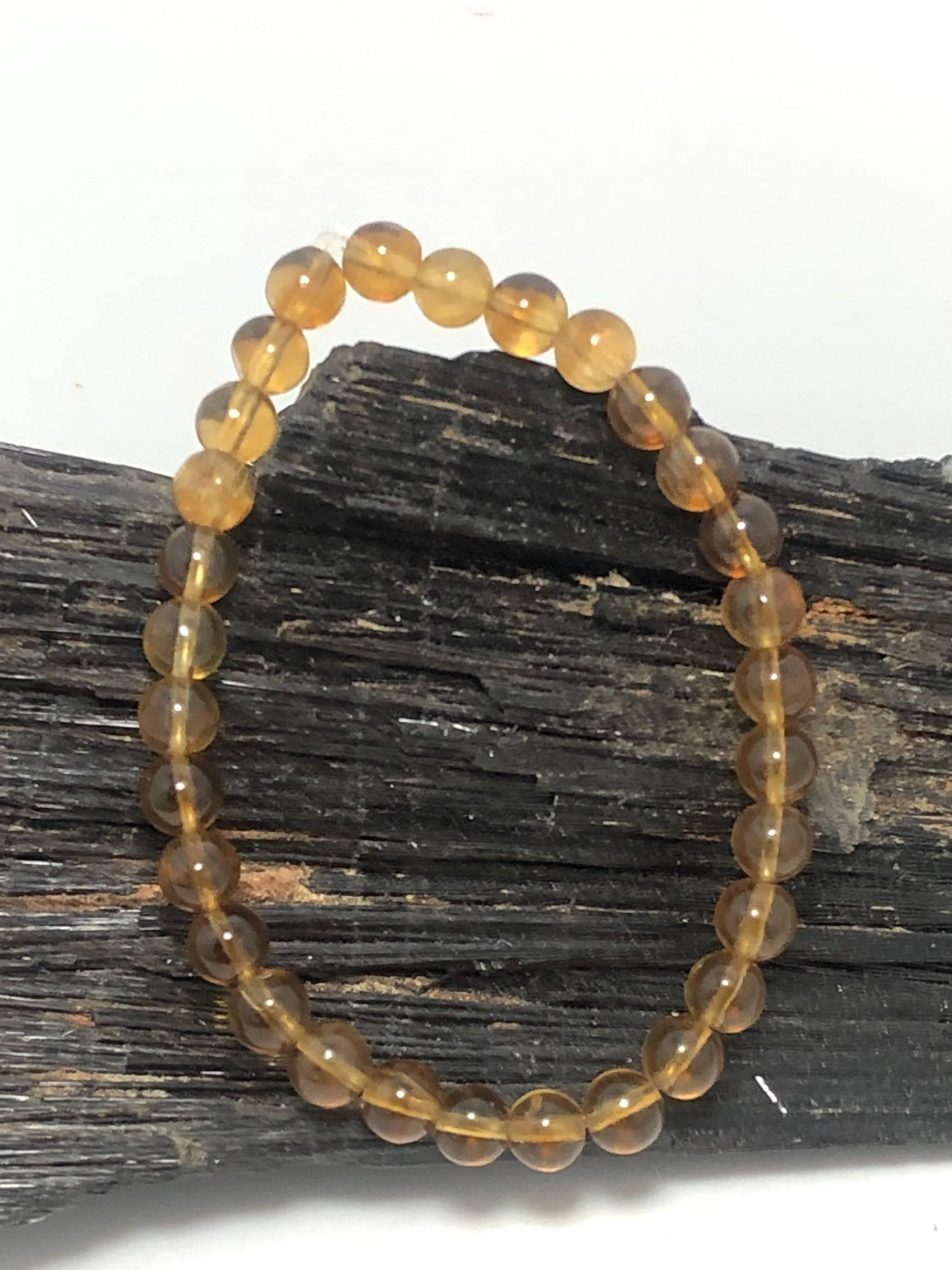 Golden Fluorite Stretchy Bracelet