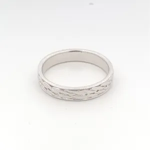 Heloise 925 Sterling Silver Wedding Band Ring