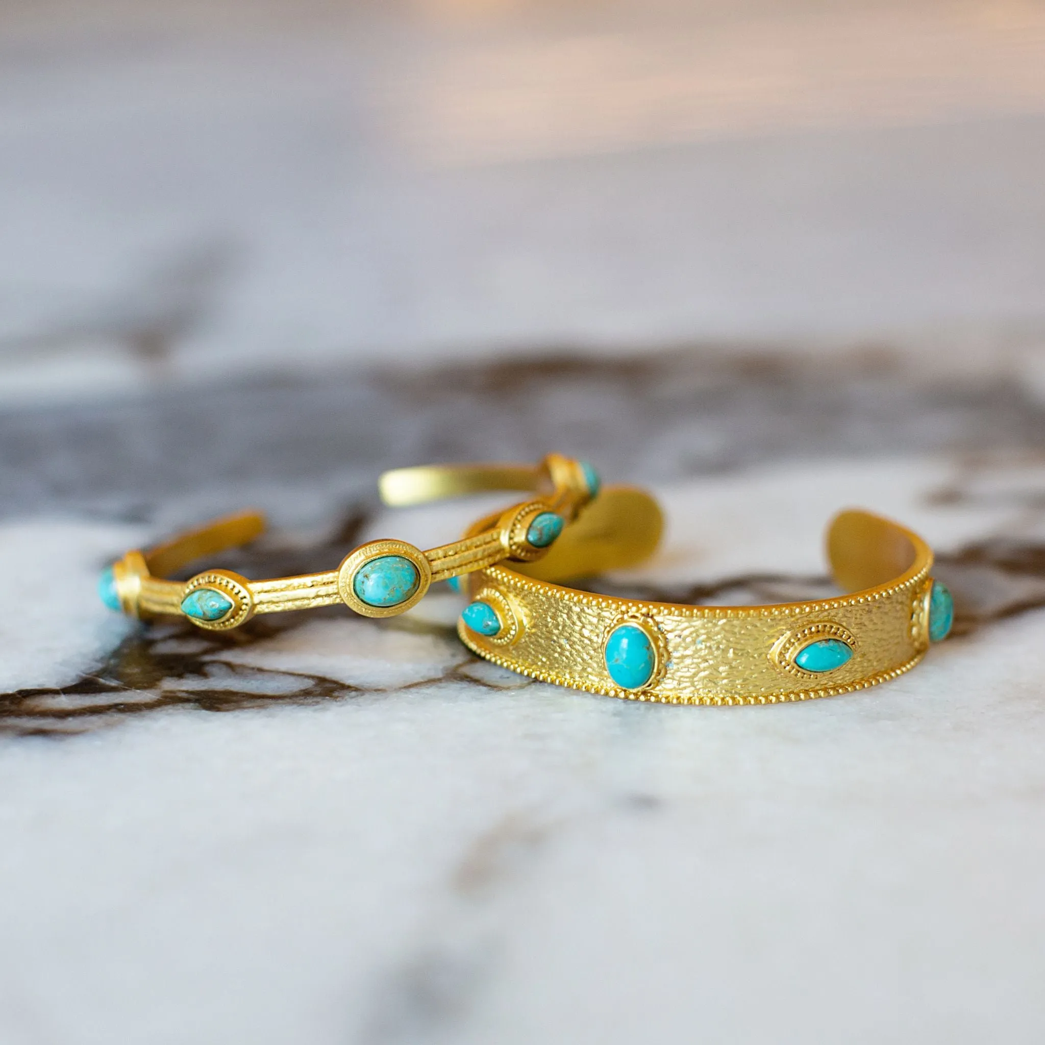 Island Hopping Cuff - Turquoise