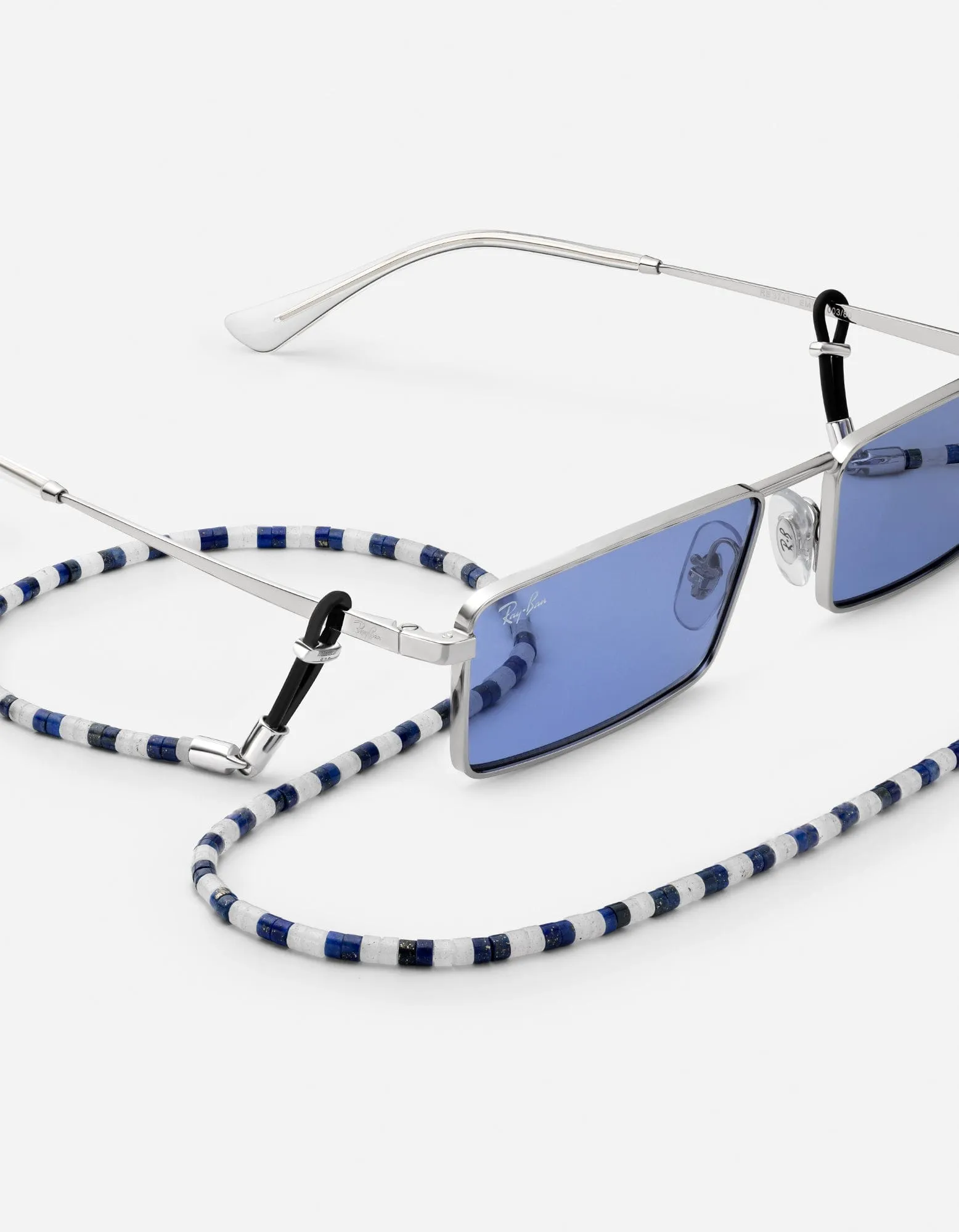 Kai Lapis Sunglass Safety, Sterling Silver