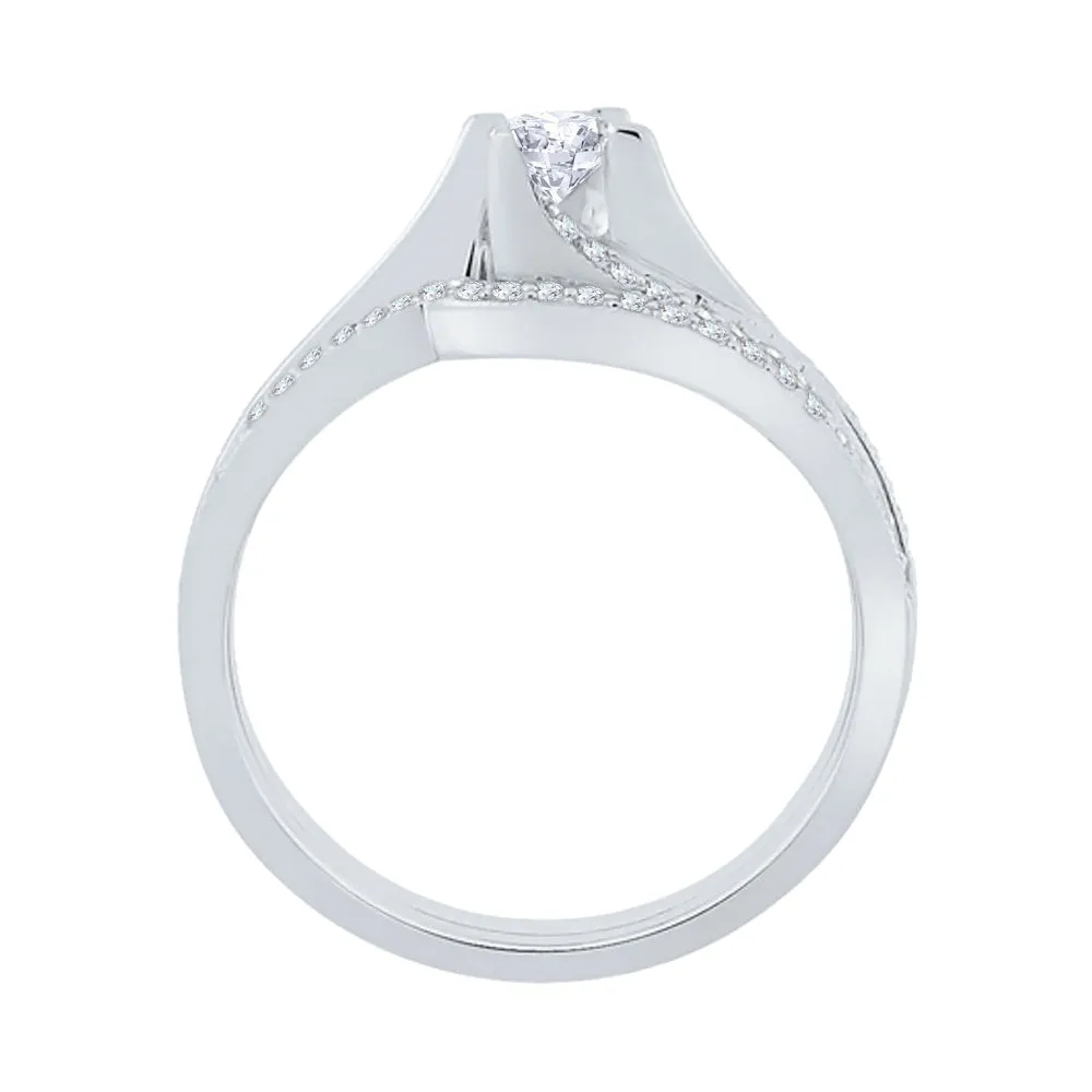 KATARINA 1/3 cttw Lab Grown Diamond Bridal Ring in 14K Gold