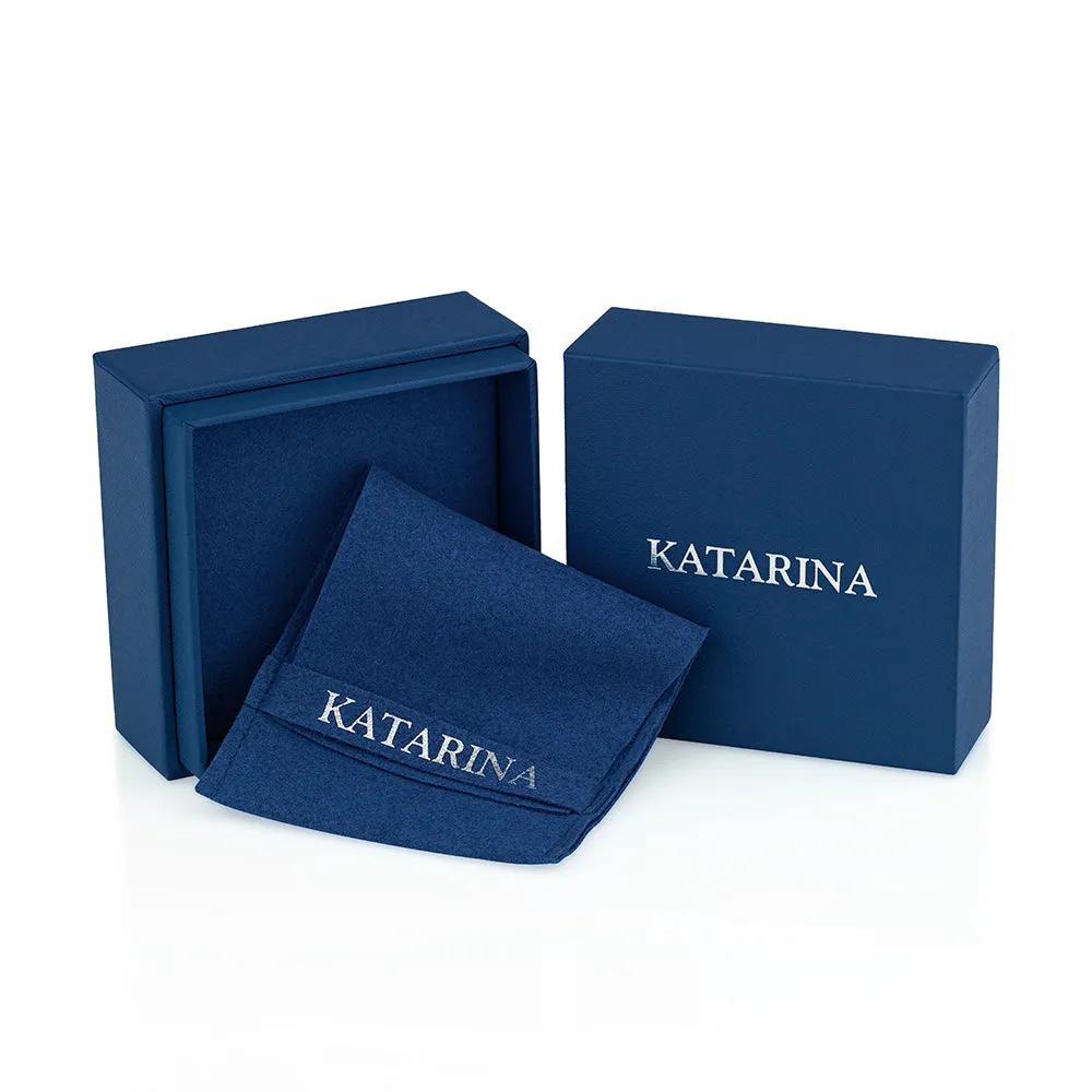 KATARINA 2/3 cttw Lab Grown Diamond Bridal Ring Set in 14K Gold