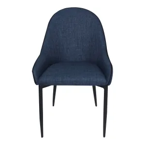 Lapis Dining Chair Dark Blue-Set Of Two