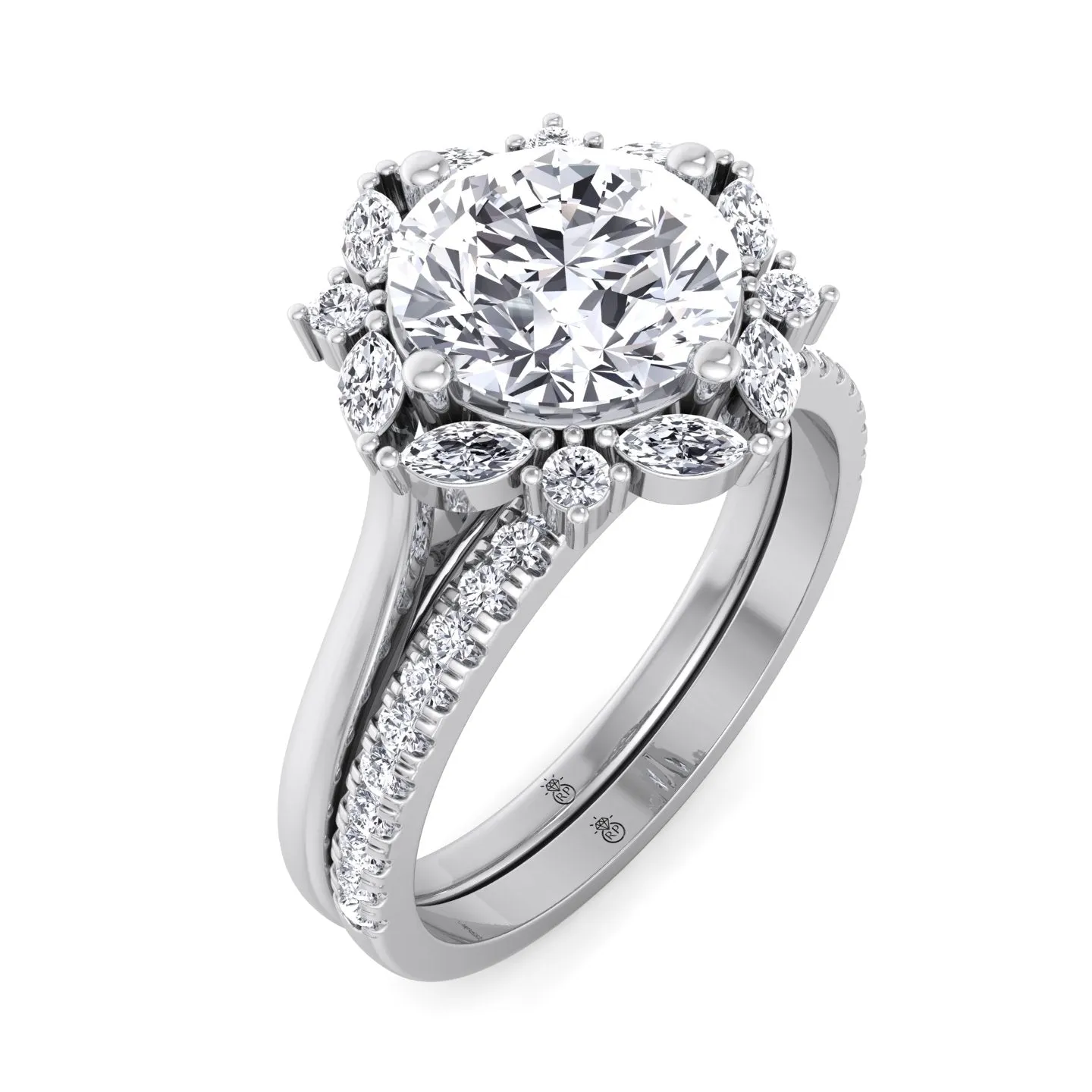 Lei - Wedding Band  (0.08 CT)