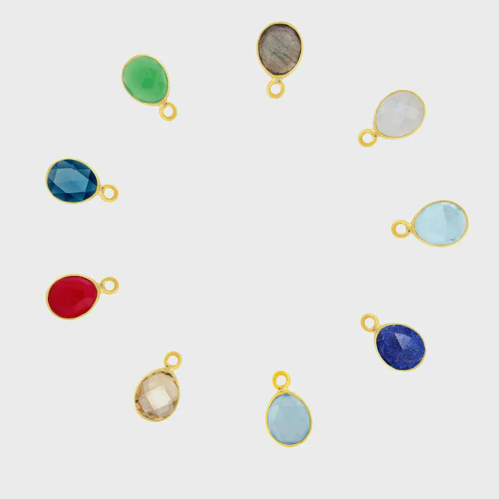 Manhattan Gold Interchangeable Gemstone Drops