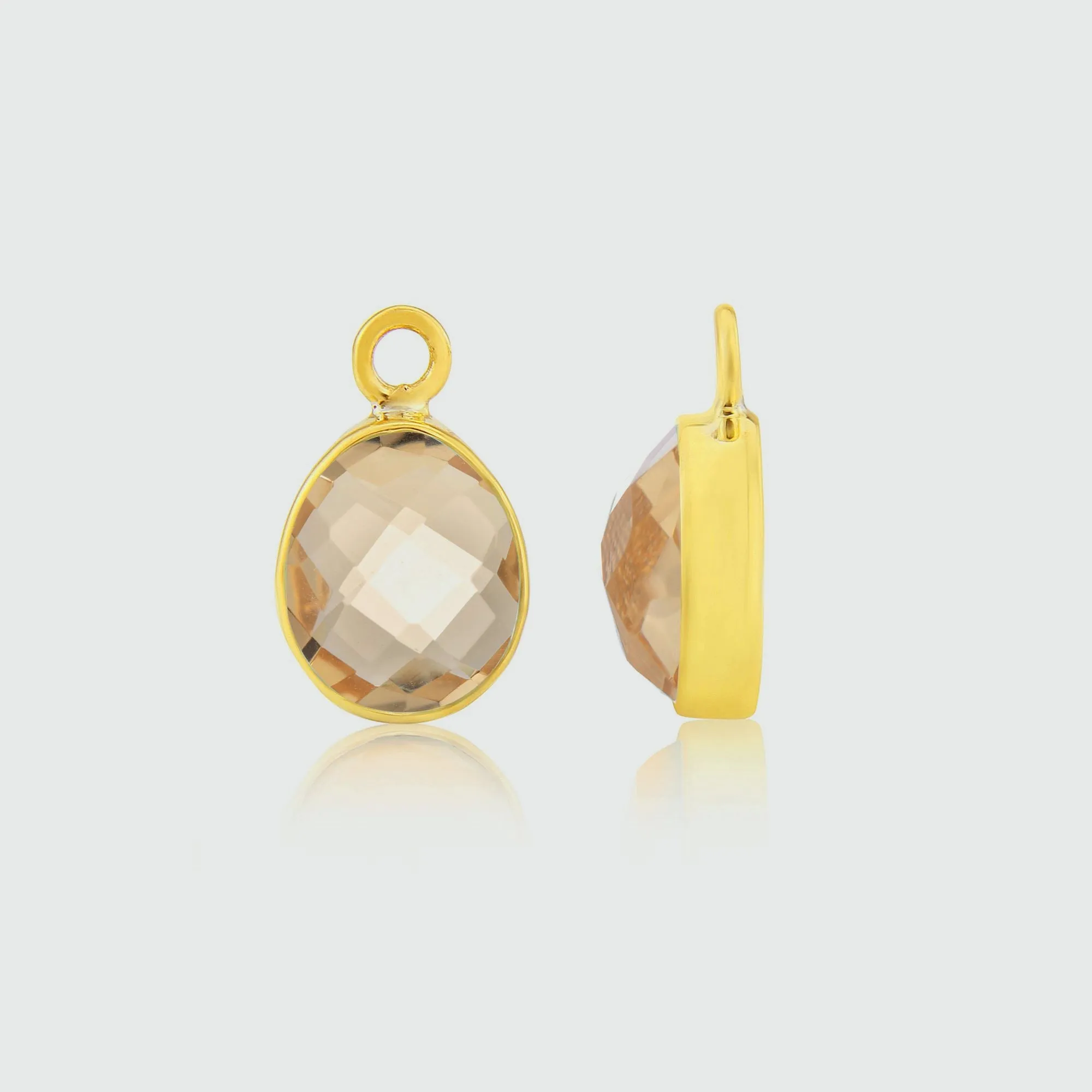 Manhattan Gold Interchangeable Gemstone Drops