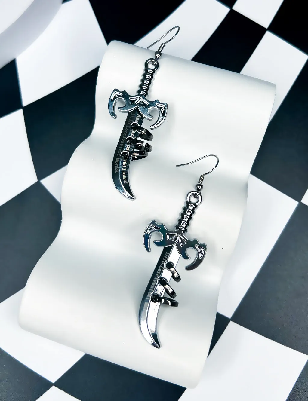 MEGA SWORD EARRINGS