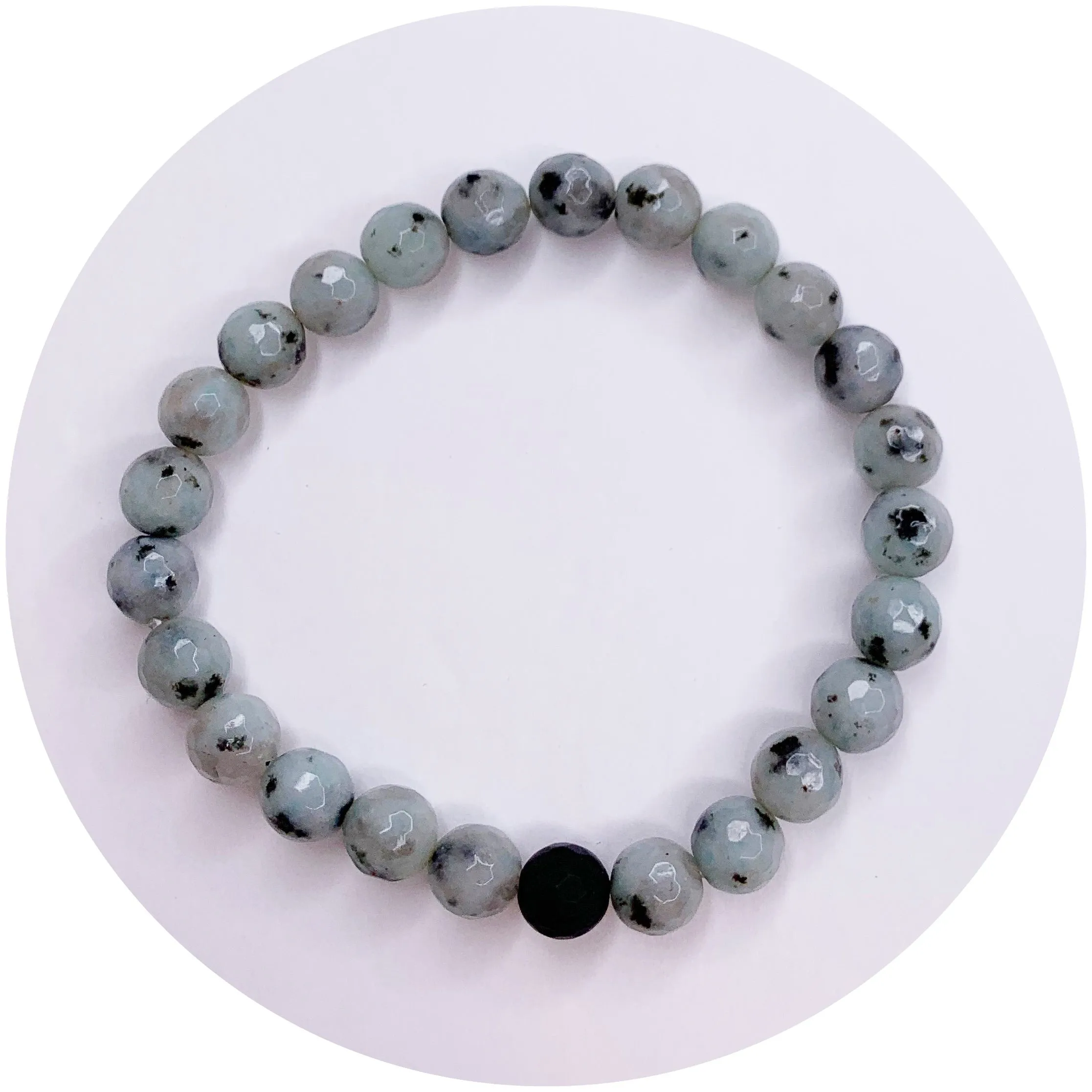 Mens Kiwi Jasper with Black Onyx Accent