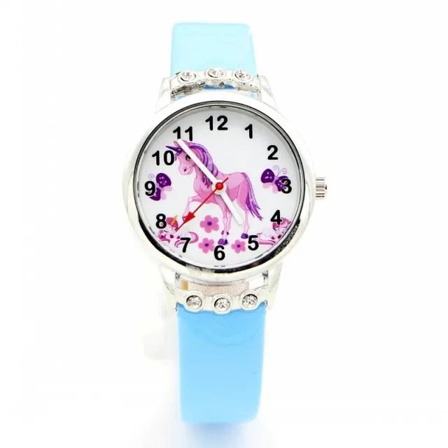 Montre Licorne / 6 couleurs