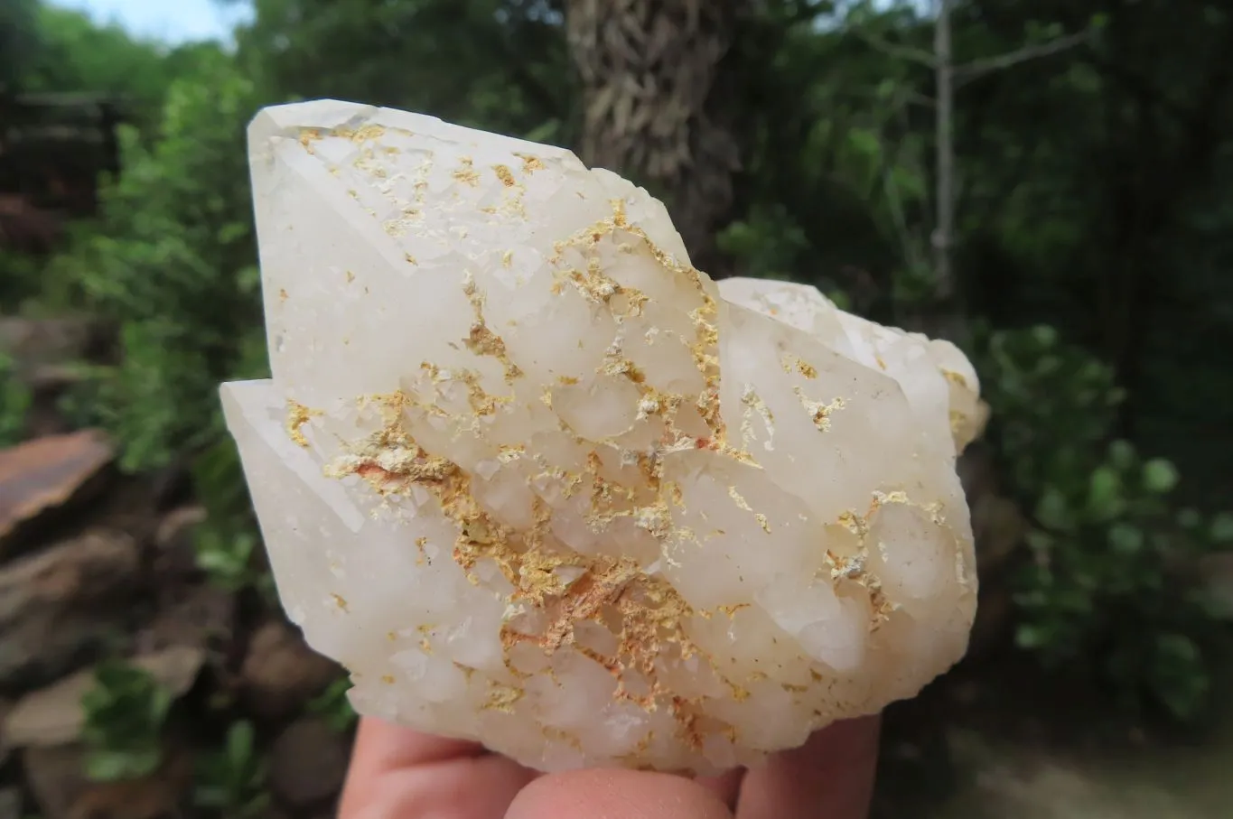 Natural Cascading Candle Quartz Clusters x 6 From Antsirabe, Madagascar