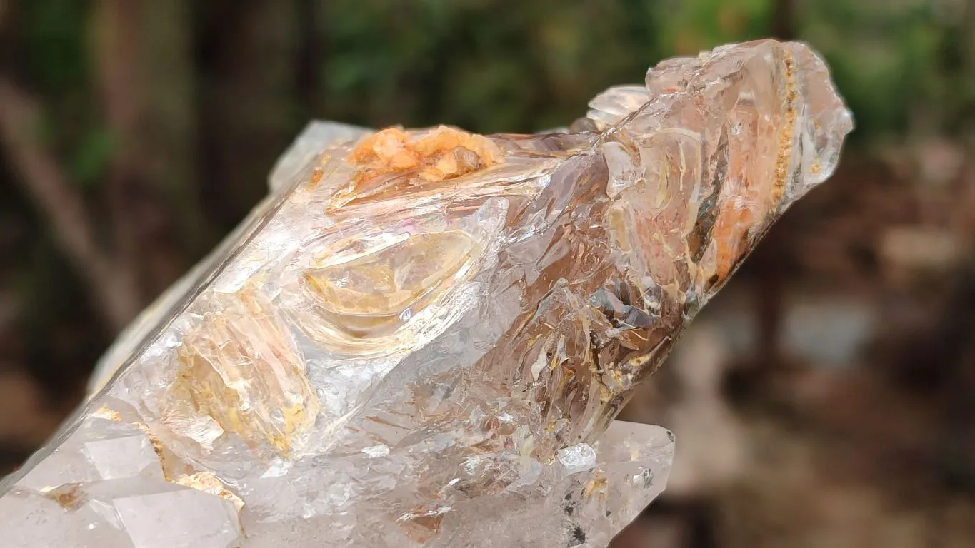 Natural Large Mixed Brandberg Quartz Crystals x 6 From Brandberg, Namibia