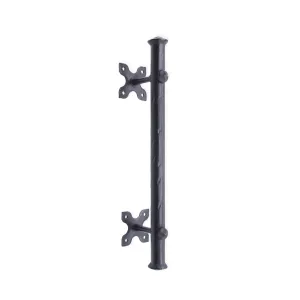 Onyx Round Pull Handle 300mm Matt Black