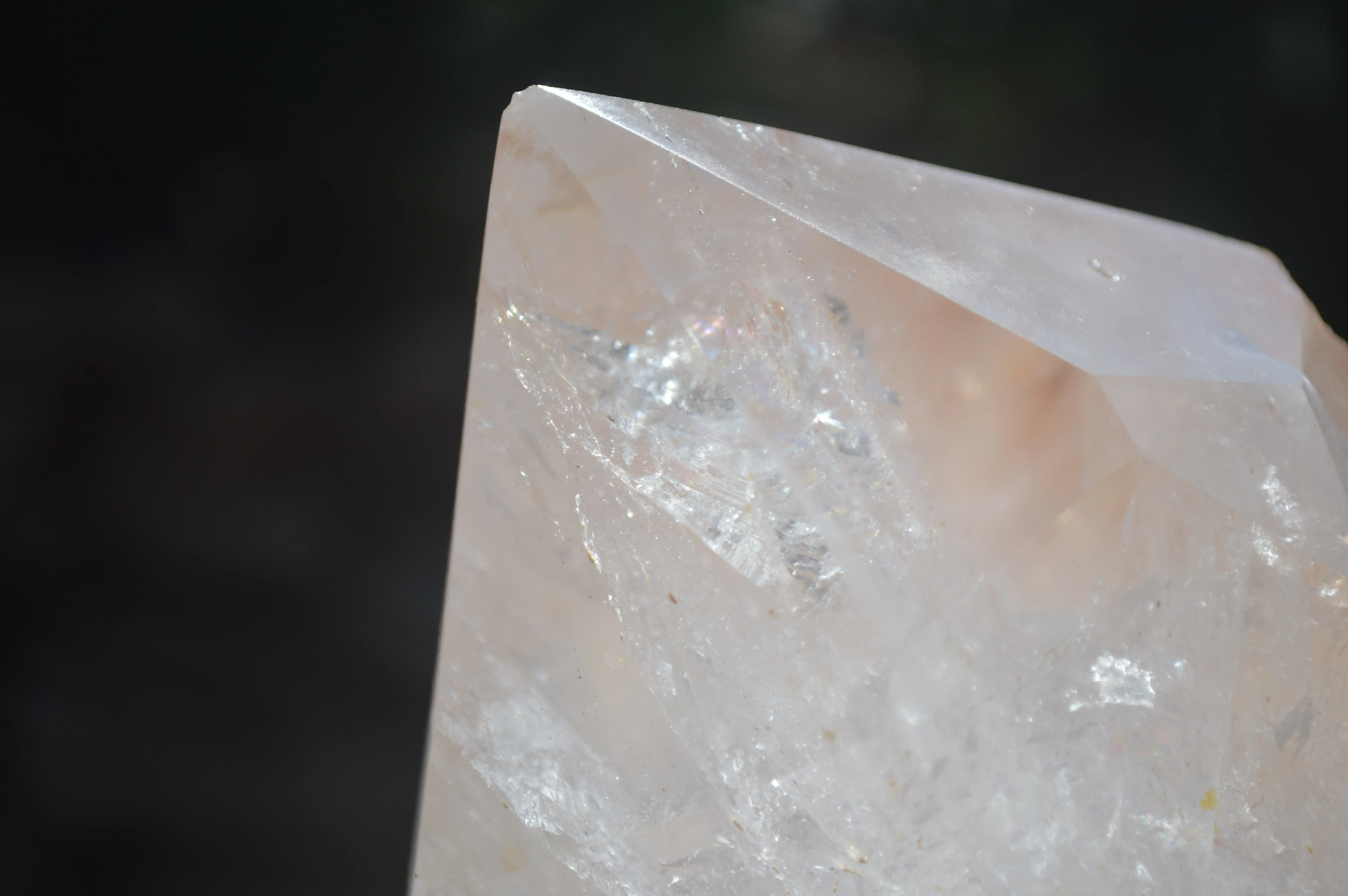 Polished Large Clear Quartz Crystal x 1 From Madagascar