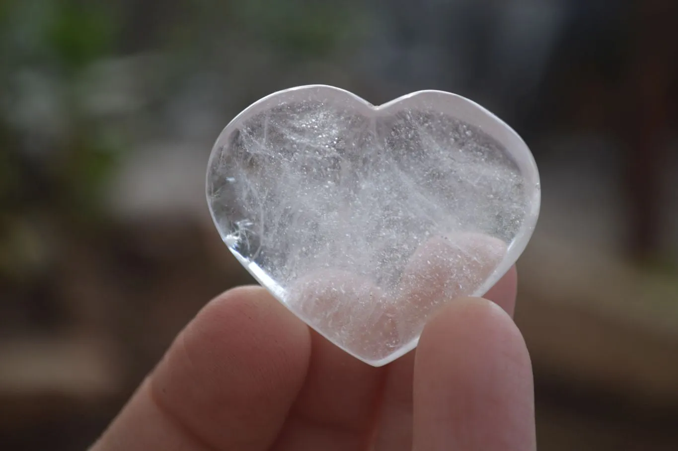 Polished Mini Girasol Pearl Quartz Hearts x 20 From Ambatondrazaka, Madagascar