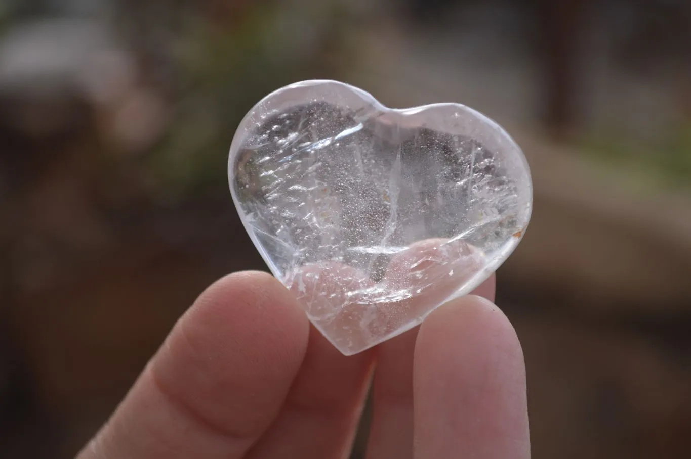 Polished Mini Girasol Pearl Quartz Hearts x 20 From Ambatondrazaka, Madagascar