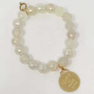 PowerBeads by jen Petites God is with You Gemstone Bracelet