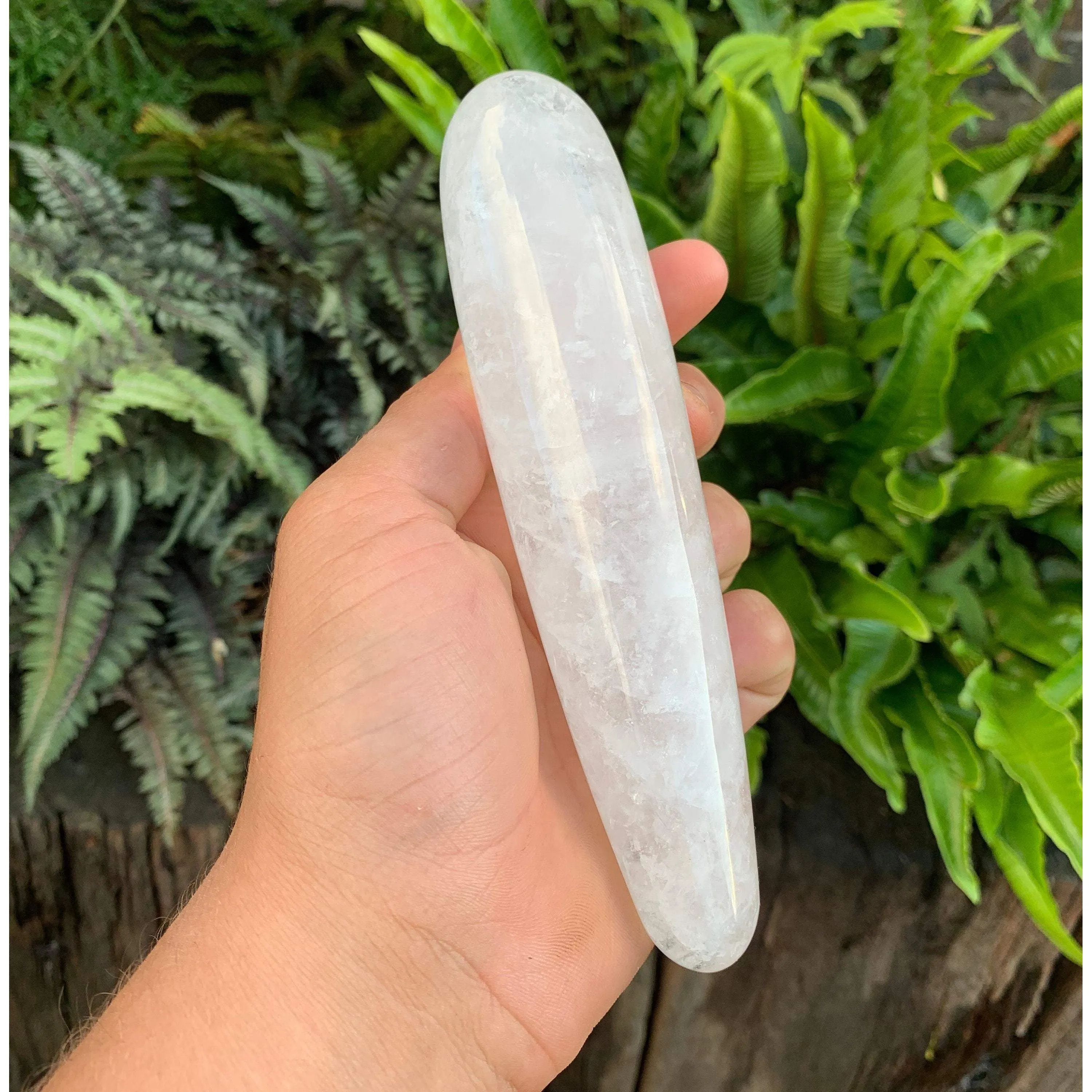 Quartz Yoni Wand