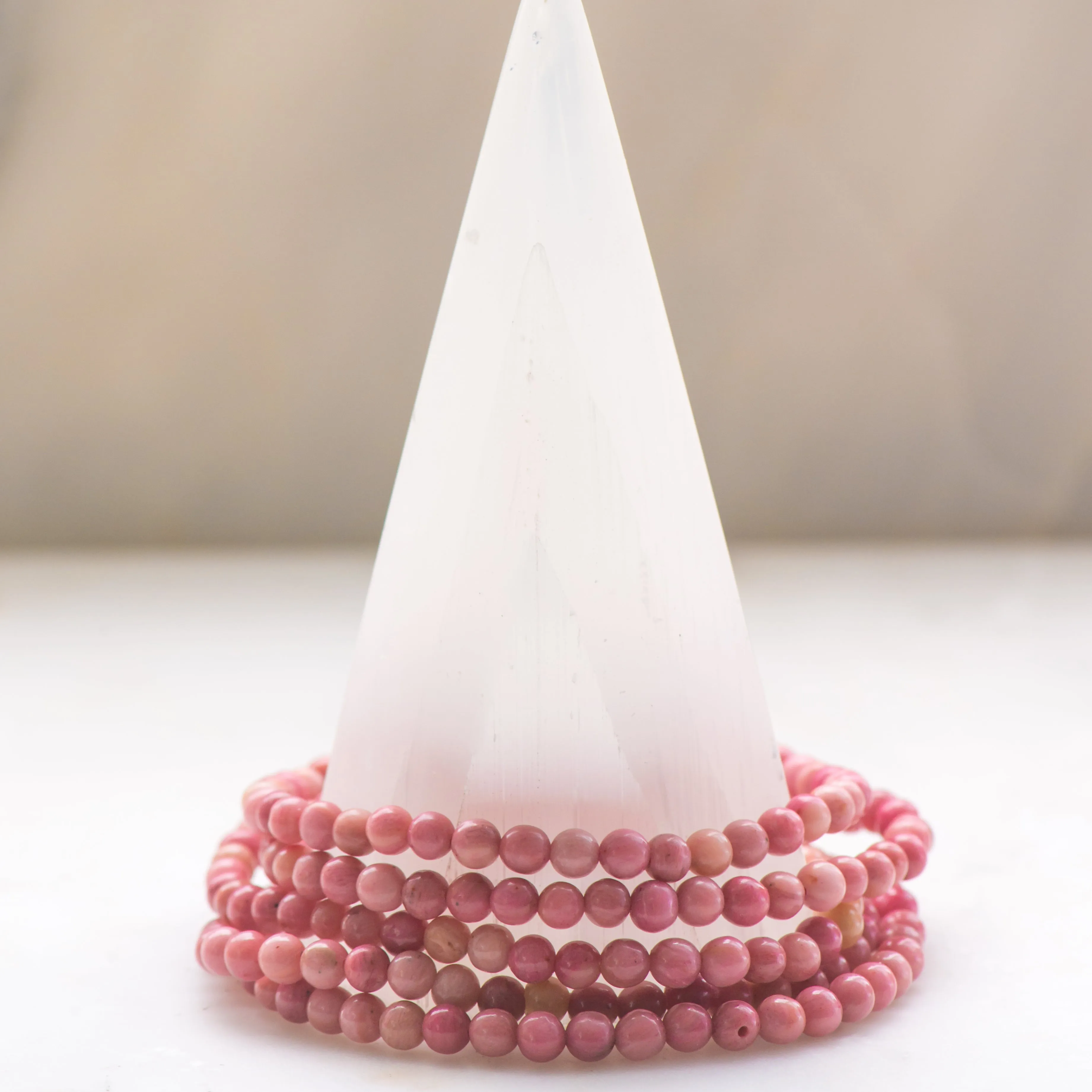 Rhodonite Dainty Bracelet