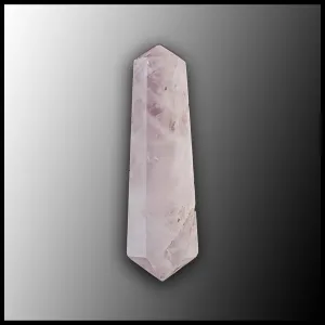 Rose Quartz Double Terminated Point