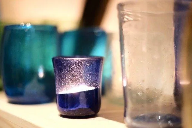 Six Lapis Shot Glasses