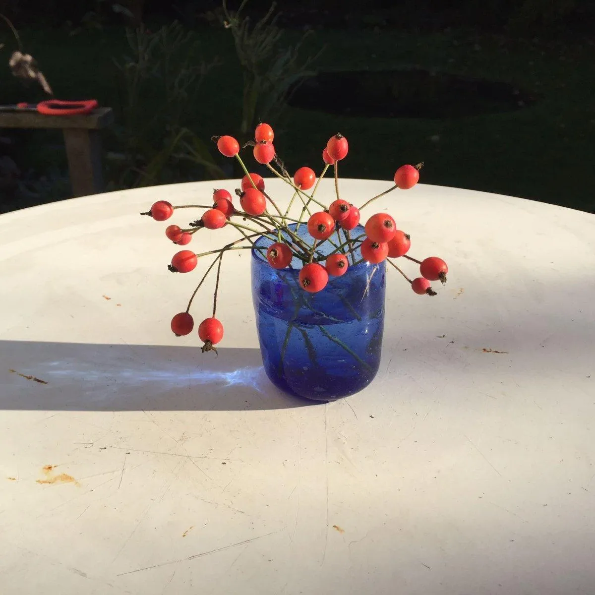 Six Lapis Shot Glasses