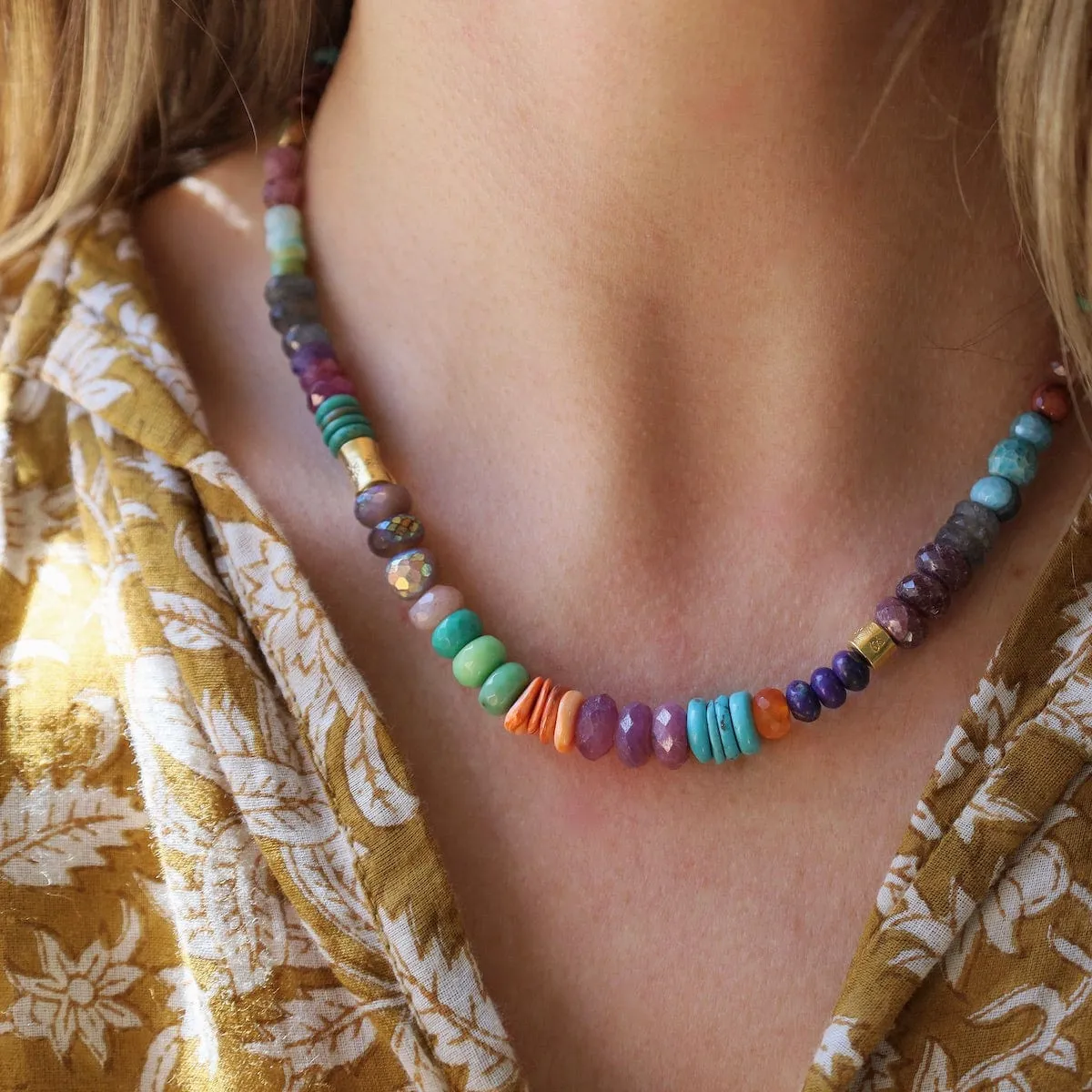 Sunset Over Ocean Necklace