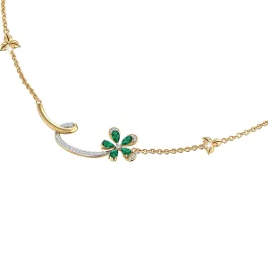 THE GREEN FLAME NECKLACE